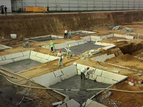 地下室及承臺、底板施工方案 江西墻板廠家